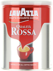 LAVAZZA ROSSA Kaffee gemahlen in Dose 250g