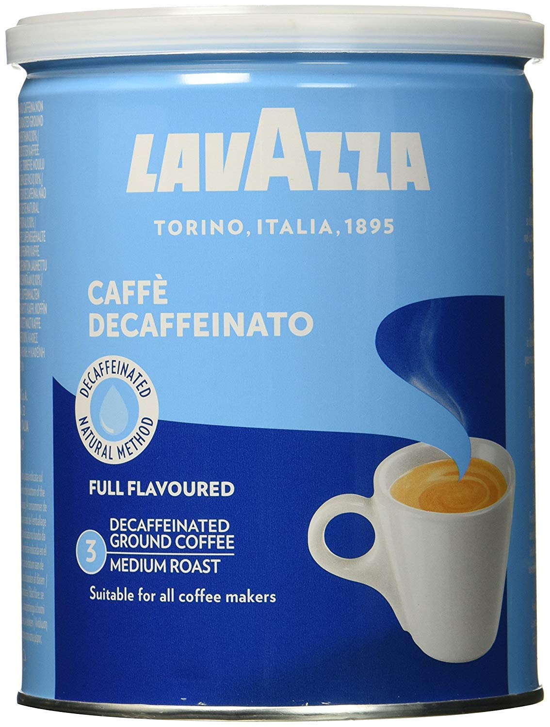 LAVAZZA DEK Kaffee gemahlen in Dose 250g