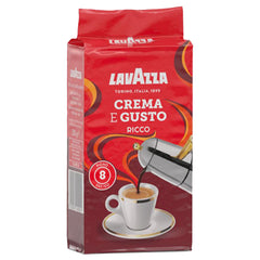 LAVAZZA CREMAeGUSTO RICCO Kaffee gemahlen 250g