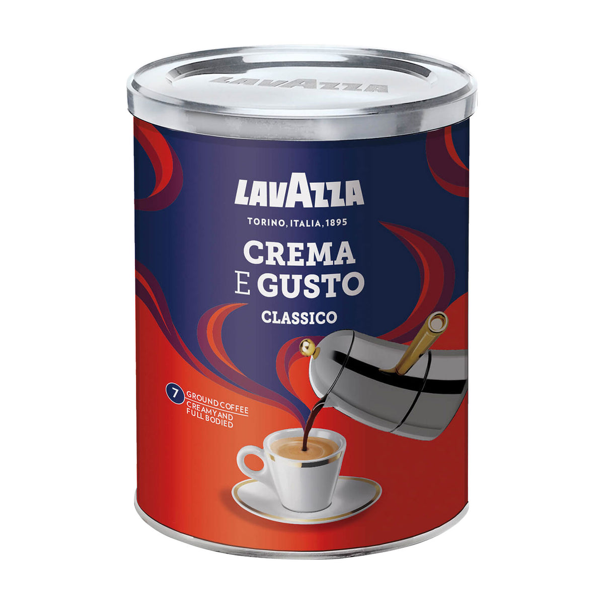 LAVAZZA CREMAeGUSTO Kaffee gemahlen in Dose 250g