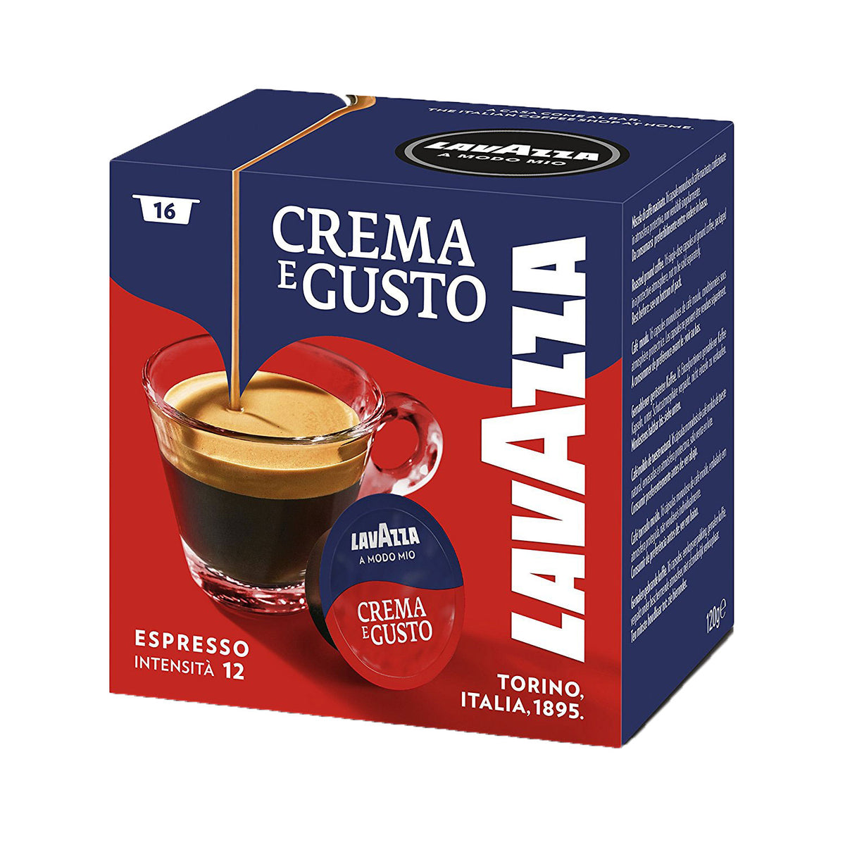 LAVAZZA A Modo Mio CREMA & GUSTO 16 Caps